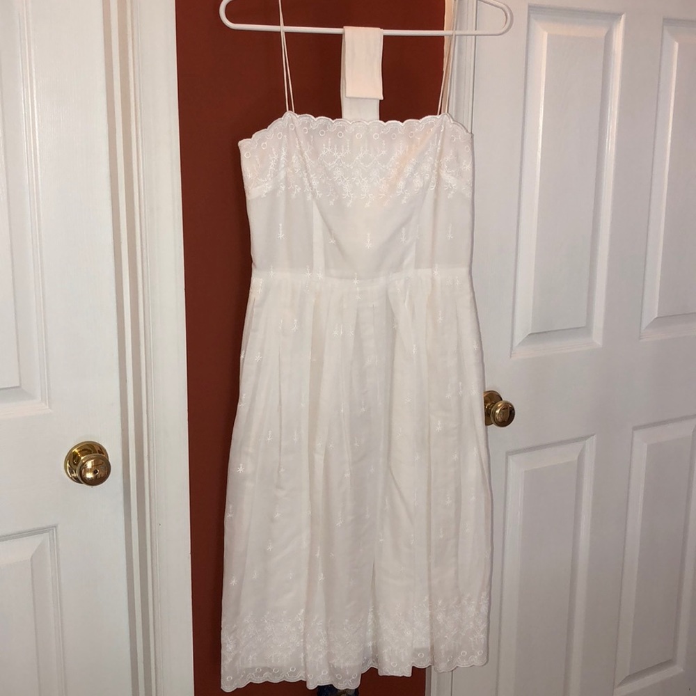 White dress